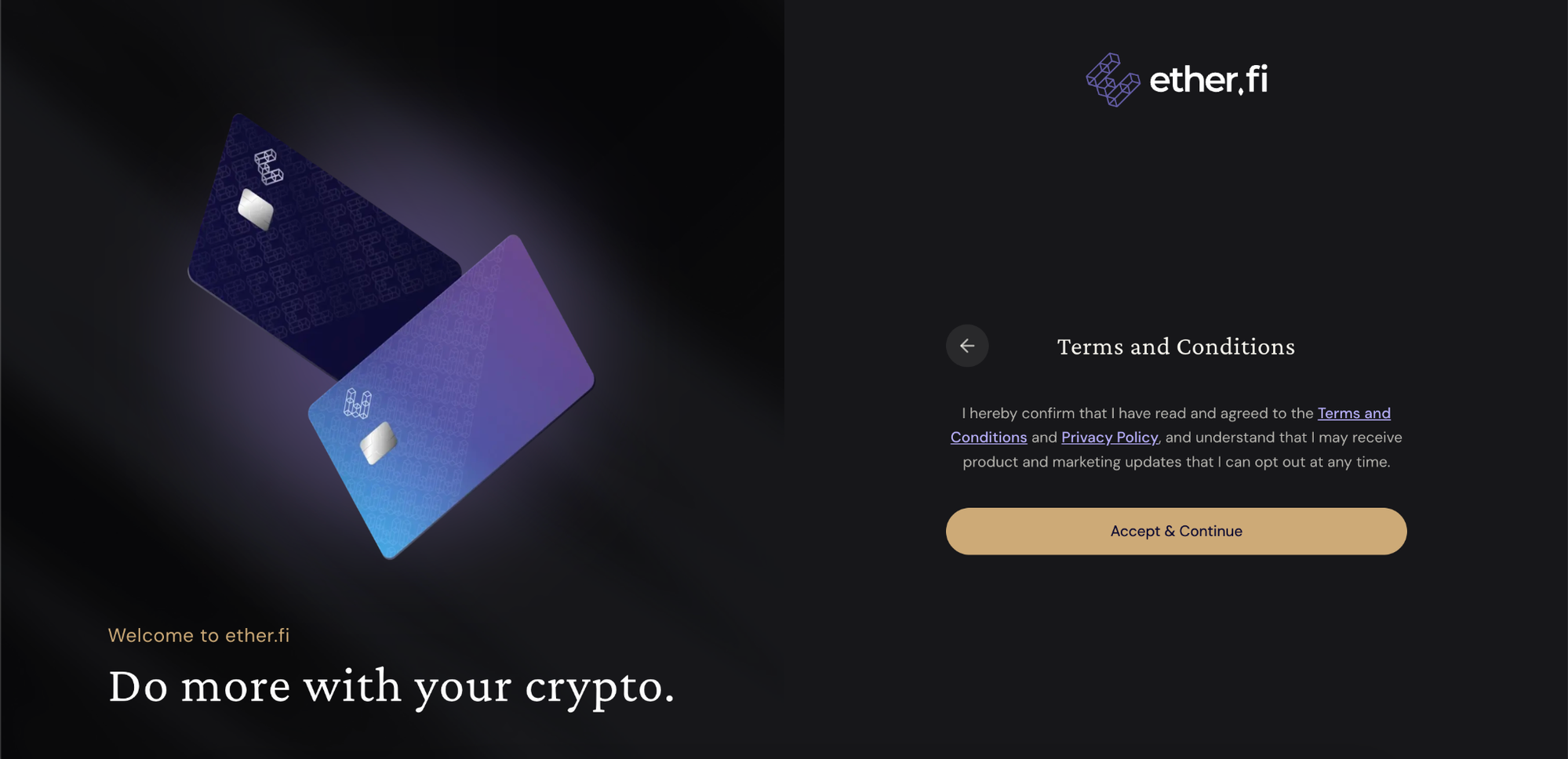 Ether.fi Card 教學 2026|3% wETH 回饋、USDC 入金、Apple Pay 綁定與加密貨幣刷卡完整指南 - 第6張圖 Ether.fi Card 教學 2026|3% wETH 回饋、USDC 入金、Apple Pay 綁定與加密貨幣刷卡完整指南